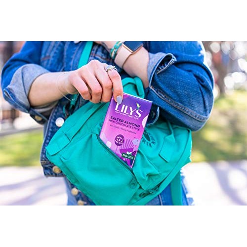 Coconut Dark Chocolate Bar By Lilys Sweets | Stevia Sweetened,