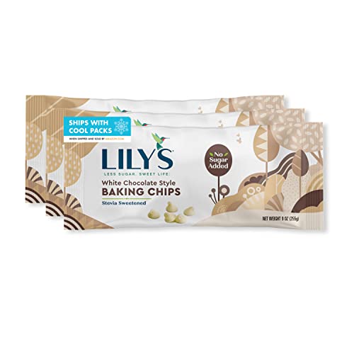 LILYS White Chocolate Style, Gluten Free No Sugar Added Baking ... LILYS White Chocolate Style, Gluten Free No Sugar Added Baking ...