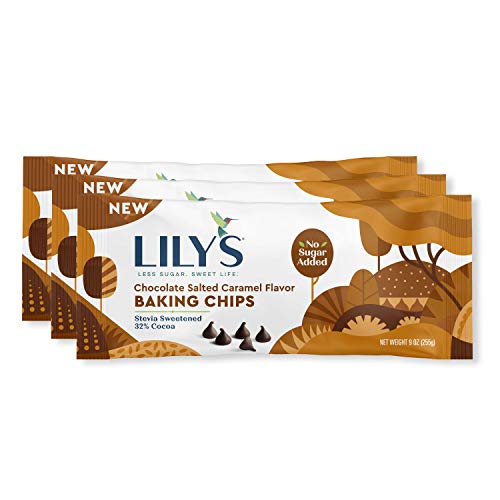 Salted Caramel Chocolate Baking Chips By Lilys Sweets | Stevia