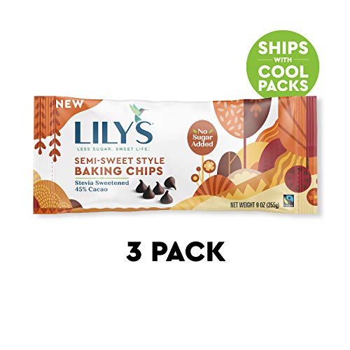 Semi-Sweet Baking Chips By Lilys | Stevia Sweetened, No Added S