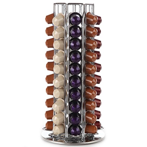 Lilys Home Coffee Capsules Holder Carousel Compatible With Nesp Lilys Home Coffee Capsules Holder Carousel Compatible With Nesp