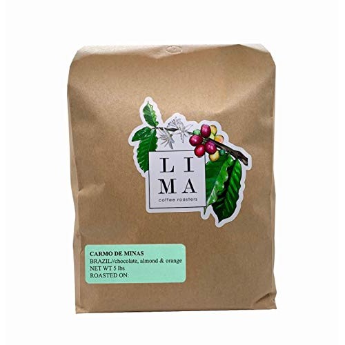 Carmo De Minas Brazil 5Lb. Bag Of Whole Bean Coffee
