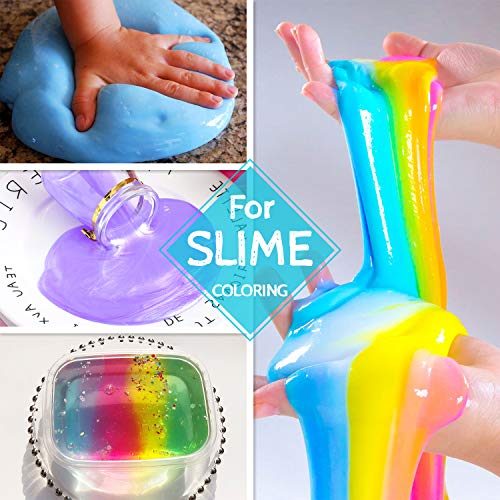 24 Color Food Coloring - Variety Rainbow Cake Food Coloring Set
