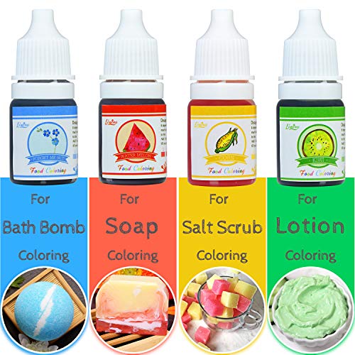 24 Color Food Coloring - Variety Rainbow Cake Food Coloring Set