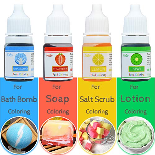 Food Coloring - 12 Color Vibrant Cake Food Coloring Set For Baki