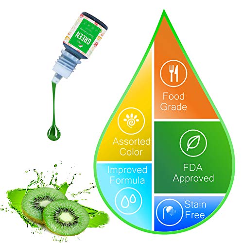 Food Coloring - 12 Colors Variety Liquid Cake Icing Coloring Kit