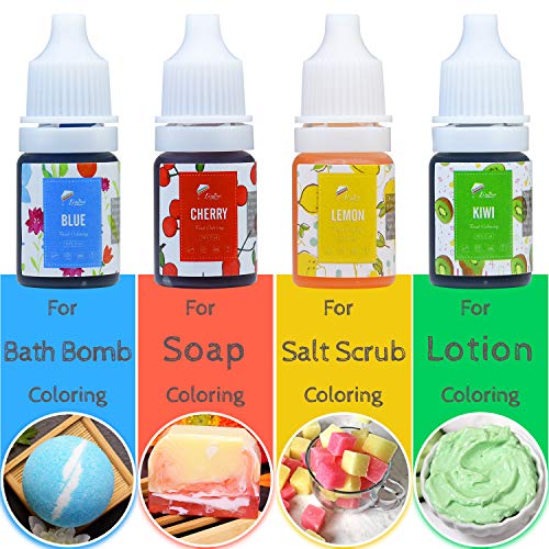 Food Coloring - 16 Color Liquid Vibrant Cake Food Coloring Kit F