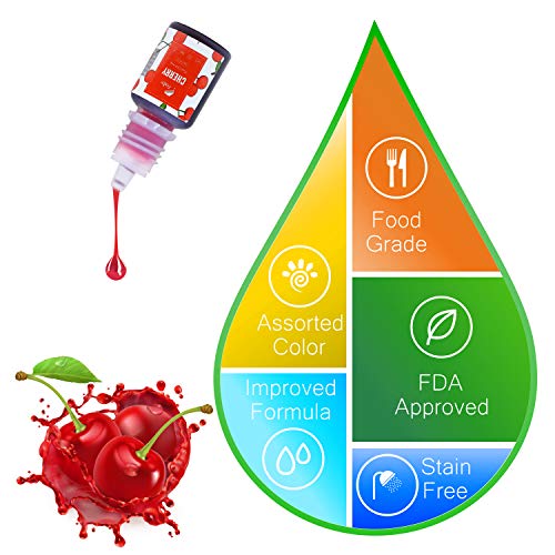 Food Coloring - 16 Color Liquid Vibrant Cake Food Coloring Kit F