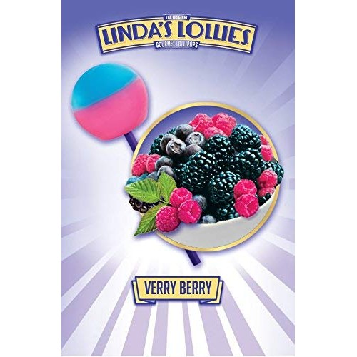 Lindas Lollies Gourmet Lollipops 24 Count Box Assorted Flavors