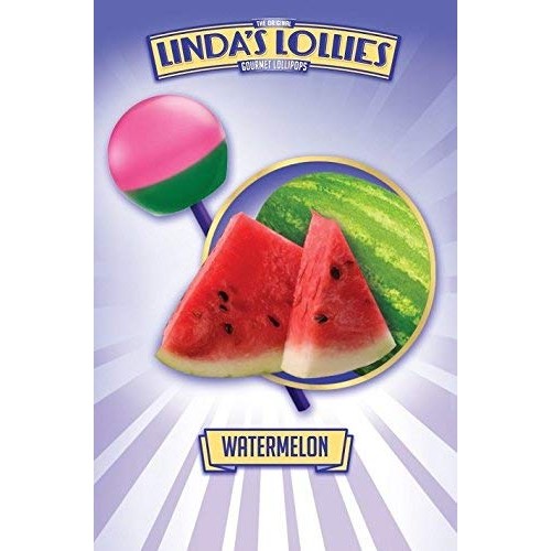 Lindas Lollies Gourmet Lollipops 24 Count Box Assorted Flavors