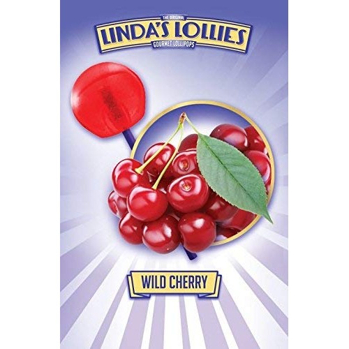 Lindas Lollies Gourmet Lollipops 24 Count Box Assorted Flavors