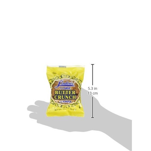 Lindens Butter Crunch Cookies 3 Cookies Per Pack 18 -1.75 Oz. Lindens Butter Crunch Cookies 3 Cookies Per Pack 18 -1.75 Oz.