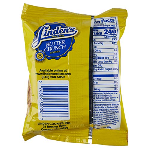 Linden Butter Crunch Cookies - 18 Ct. Linden Butter Crunch Cookies - 18 Ct.