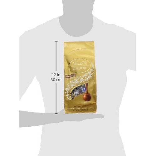 Lindt Lindor Assorted Chocolate Truffles, Kosher, Great For Holi