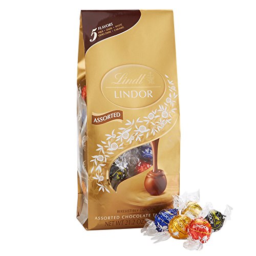 Lindt Lindor Assorted Chocolate Truffles, Kosher, Great For Holi