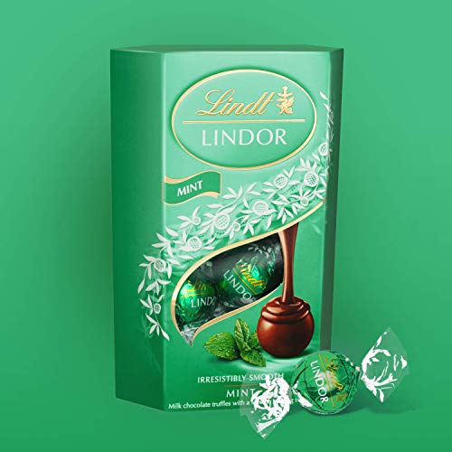 Lindt Lindor Milk Mint Chcolate Truffles 200G