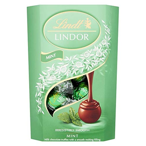 Lindt Lindor Milk Mint Chcolate Truffles 200G