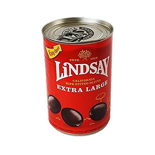 Lindsay Extra Large Pitted Olives, 6 Oz. Pack Of 2