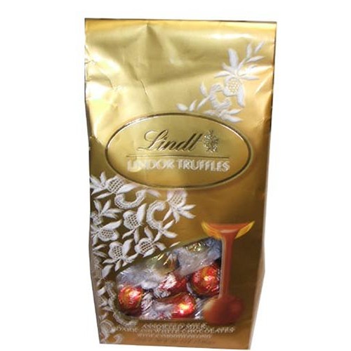 Lindt Lindor Truffles, Assorted Milk, Dark And White Chocolates
