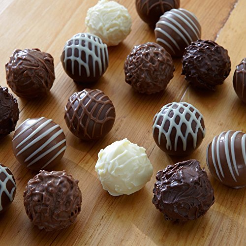 Lindt Assorted Chocolate Gourmet Truffles, Gift Box, Kosher, 7.3