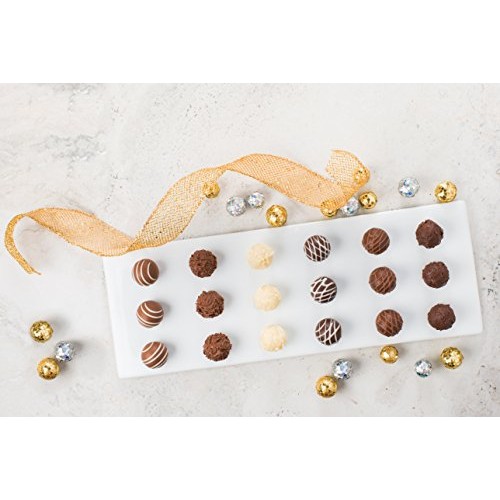 Lindt Assorted Chocolate Gourmet Truffles, Gift Box, Kosher, 7.3