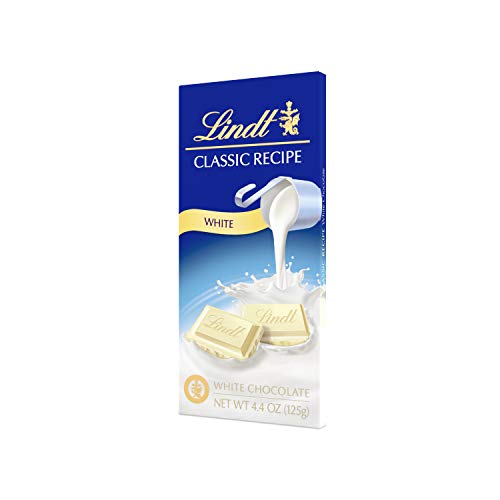 Lindt Classic Recipe Bar, White Chocolate Bar, 4.4 Ounce Pack O