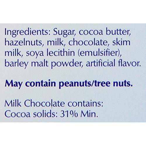 Lindt Classic Recipe Milk Chocolate Bar, Hazelnut, 4.4 Ounce Pa