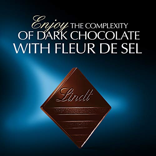 Lindt Excellence Bar, A Touch Of Sea Salt Dark Chocolate, Great