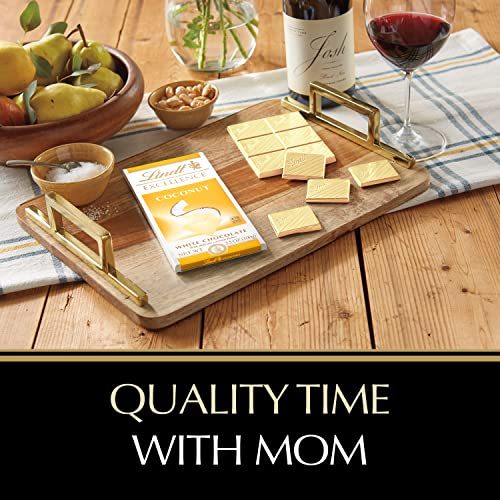 Lindt EXCELLENCE Coconut White Chocolate Bar, White Chocolate Ca...