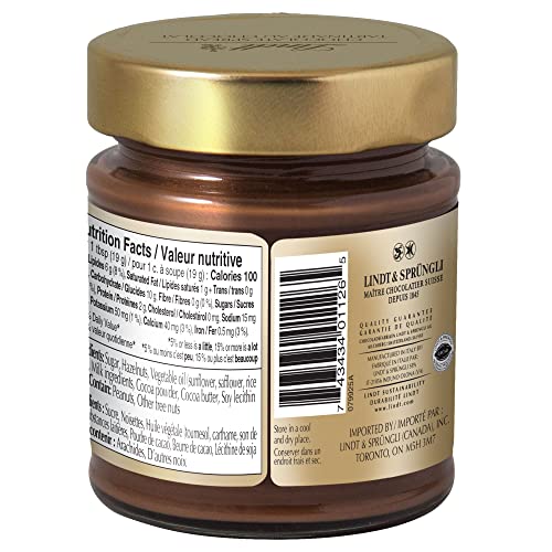 Lindt Hazelnut Milk Chocolate Spread, 200g/7.1 oz. {Imported fro...