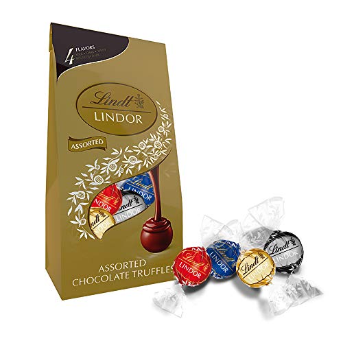 Lindt Lindor 4 Flavors Assorted Truffles, 19 Oz. Bag