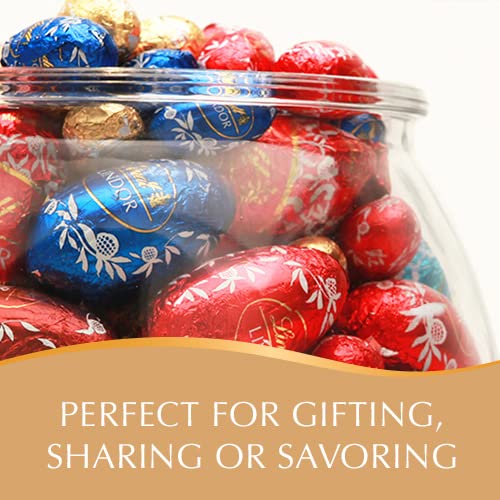 Lindt LINDOR Assorted Chocolate Truffle Eggs, Assorted Chocolate...