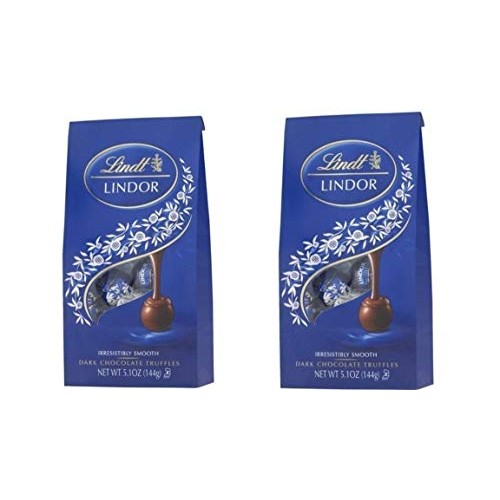 Lindt Lindor Dark Chocolate Truffle Ball, 5.1 Oz 5.1 Oz Pack Of 2