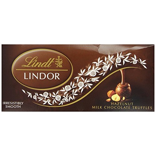 Lindt Lindor Hazelnut Milk Chocolate Truffles, Kosher, 120 Count