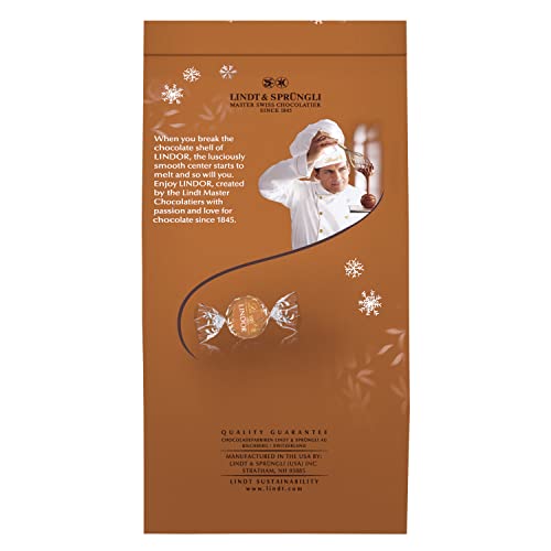 Lindt LINDOR Holiday Snickerdoodle White Chocolate Truffles,8.5 ...