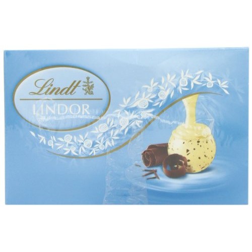 Lindt Lindor Stracciatella White Chocolate Truffles, Kosher, 60