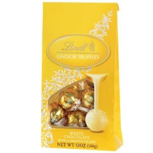 Lindt Lindor Truffles White Chocolate with Smooth Filling 5.1 Oz...