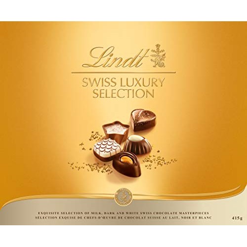 Lindt Swiss Luxury Selection Boxed Chocolate, Gift Box, Great Fo