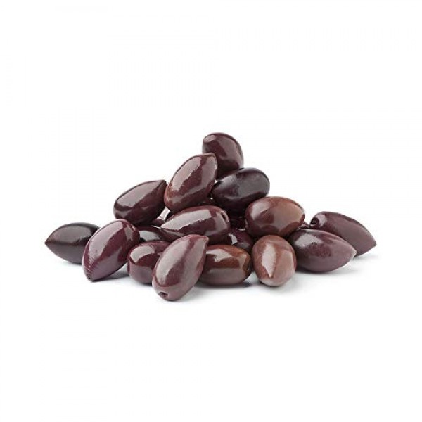 Black Kalamata Large Pitted Olives - 4.4Lbs - Non Gmo - Gluten F