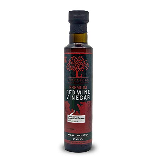 Greek Red Wine Vinegar - Organic - Nongmo - Gluten Free - Paleo