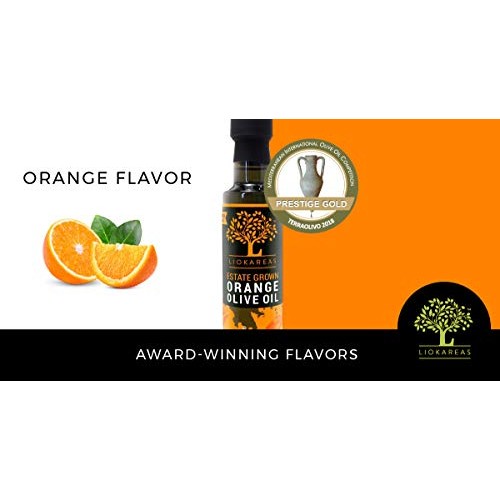 Orange Oil - Cold Fused Greek Extra Virgin Olive Oil - Organic -