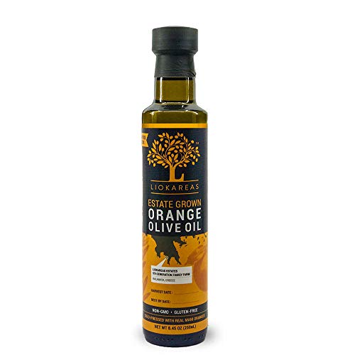 Orange Oil - Cold Fused Greek Extra Virgin Olive Oil - Organic -