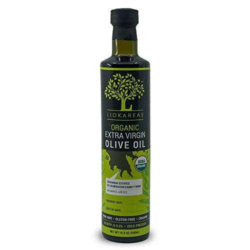 Organic Greek Extra Virgin Olive Oil - 2019/20 Harvest - Nongmo