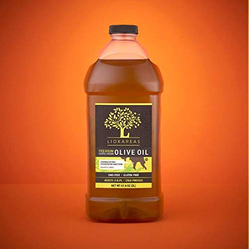 Organic Greek Extra Virgin Olive Oil - Non Gmo - Gluten Free - U