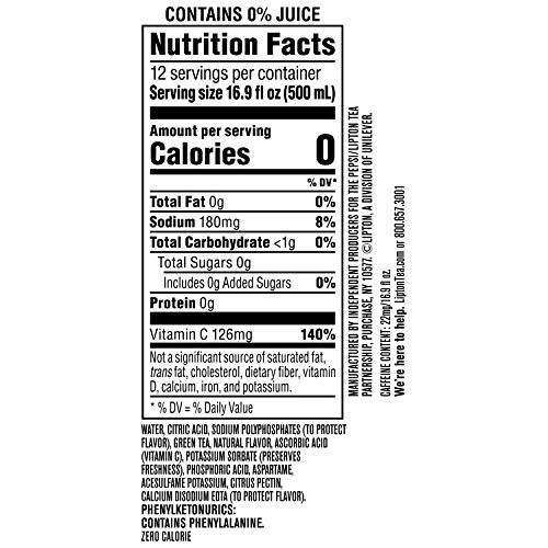 Lipton Diet Mixed Berry Green Tea , 12 Ct Lipton Diet Mixed Berry Green Tea , 12 Ct