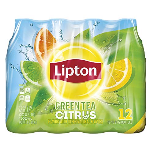 Lipton Green Tea, Citrus Iced, 16.9 Fl Oz Pack Of 12 Lipton Green Tea, Citrus Iced, 16.9 Fl Oz Pack Of 12