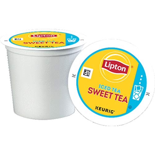 Lipton Iced Black Tea, Sweet Tea K Cups Pods, 10 Ct