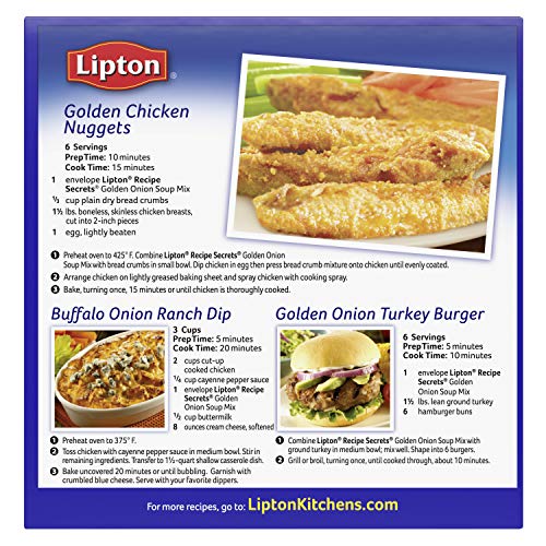Lipton Recipe Secrets Soup And Dip Mix For A Delicious Meal Gold