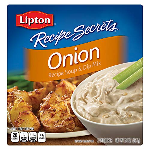 Lipton Soup Recipe Secrets &Amp; Dip Mix, Onion Flavor, 2 Oz, Pack Of 6