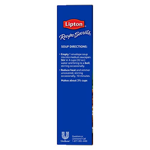 Lipton Soup Recipe Secrets &Amp; Dip Mix, Onion Flavor, 2 Oz, Pack Of 6